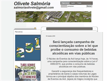 Tablet Screenshot of olivetesalmoria.com.br